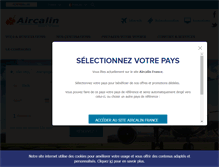 Tablet Screenshot of fr.aircalin.com