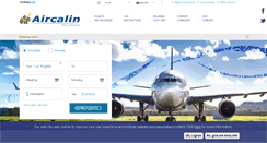Desktop Screenshot of aircalin.com