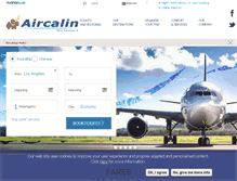 Tablet Screenshot of aircalin.com